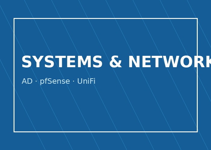 Sistemas, Redes & Backups